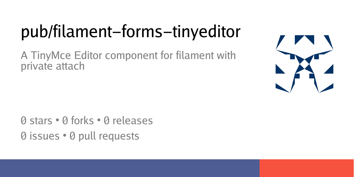 pub/filament-forms-tinyeditor: A TinyMce Editor component for filament ...